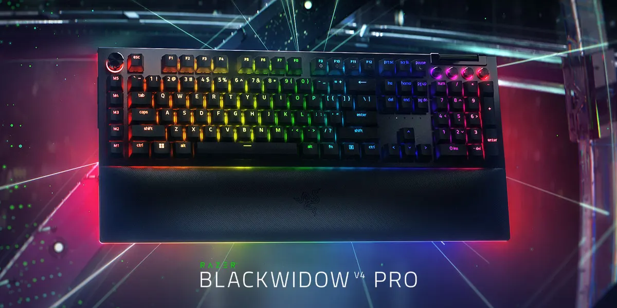 کیبورد گیمینگ Razer BlackWidow V4 Pro