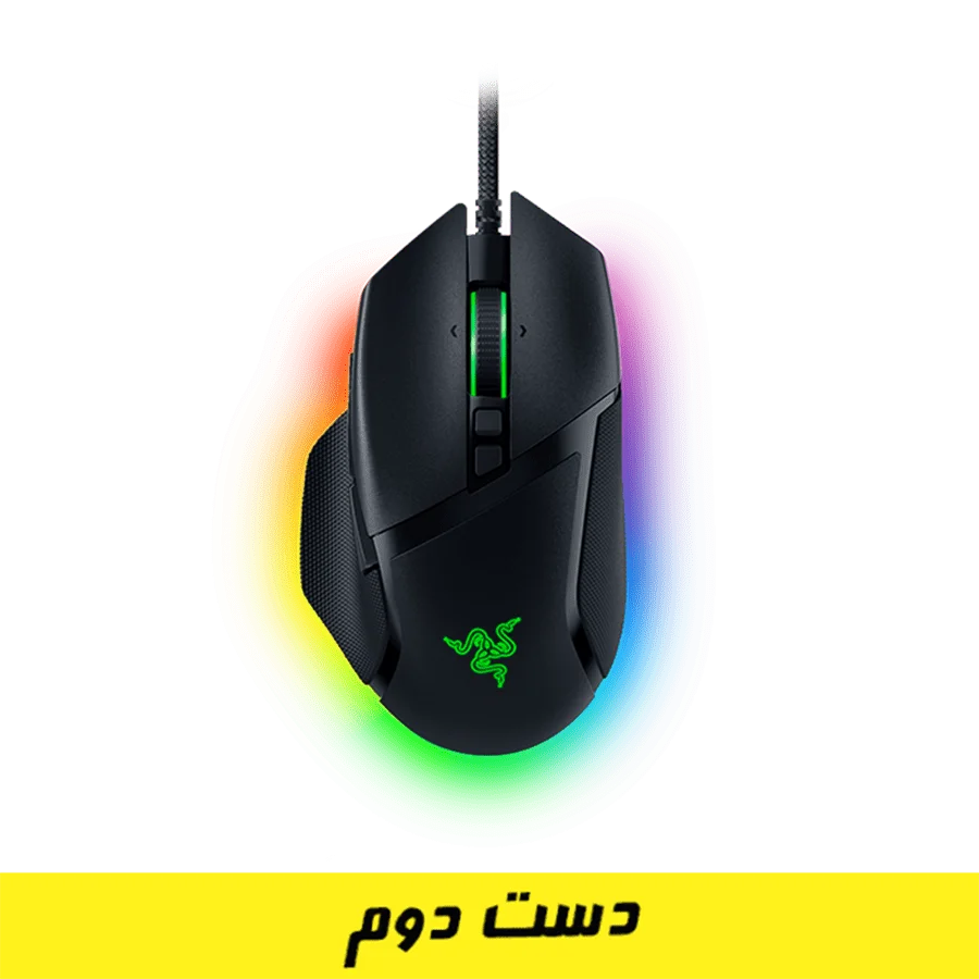 موس گیمینگ ریزر مدل Razer Basilisk V3 (دست دوم)