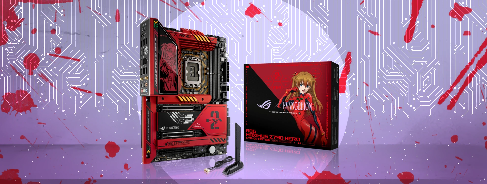 مادربرد ایسوس ROG MAXIMUS Z790 HERO EVA-02