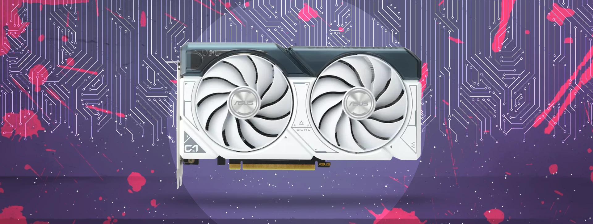 کارت گرافیک ایسوس RTX 4060 Dual OC 8GB White