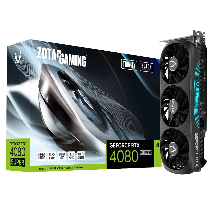 کارت گرافیک زوتک RTX 4080 Super Trinity Black 16GB