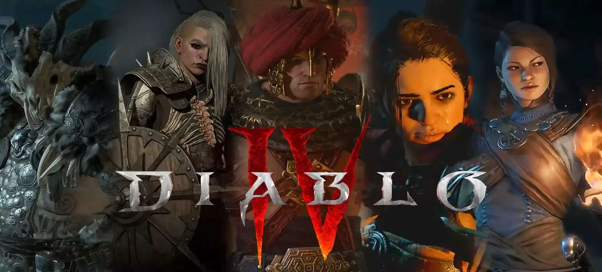 انتخاب کلاس ها در diablo IV