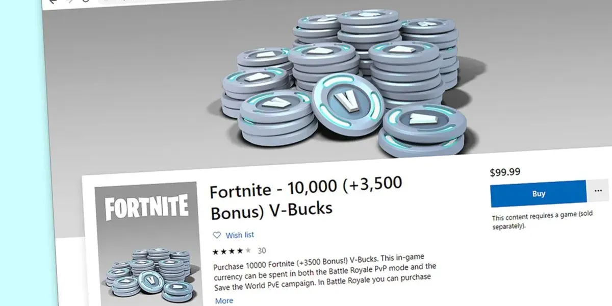 فروشگاه‌های معتبر آنلاین خرید vbucks