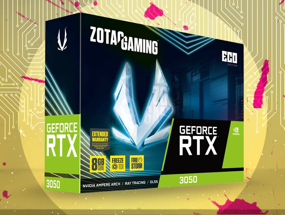 کارت گرافیک زوتک ZOTAC RTX 3050 Eco 8GB