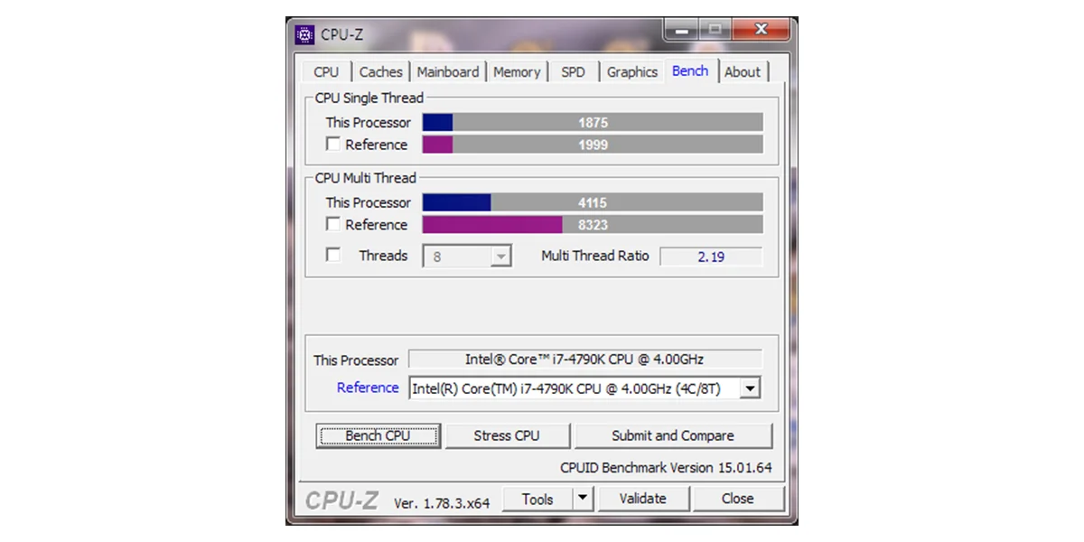 آشنایی با نرم افزار CPU-Z و اطلاعات پردازنده