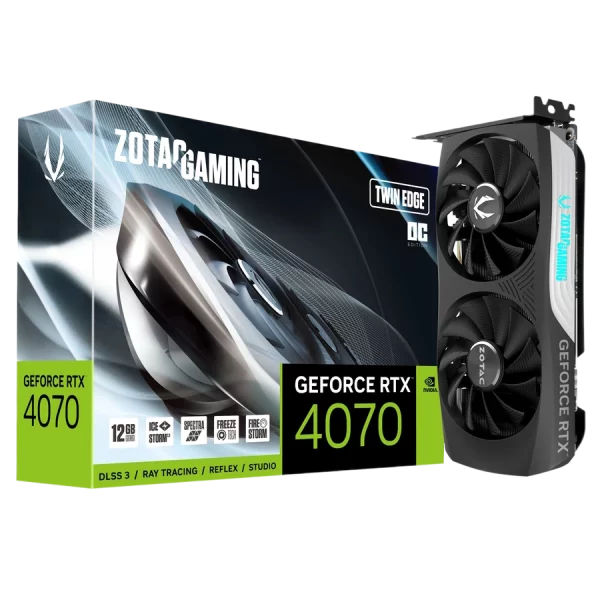 کارت گرافیک زوتک RTX 4070 TWIN Edge OC 12GB