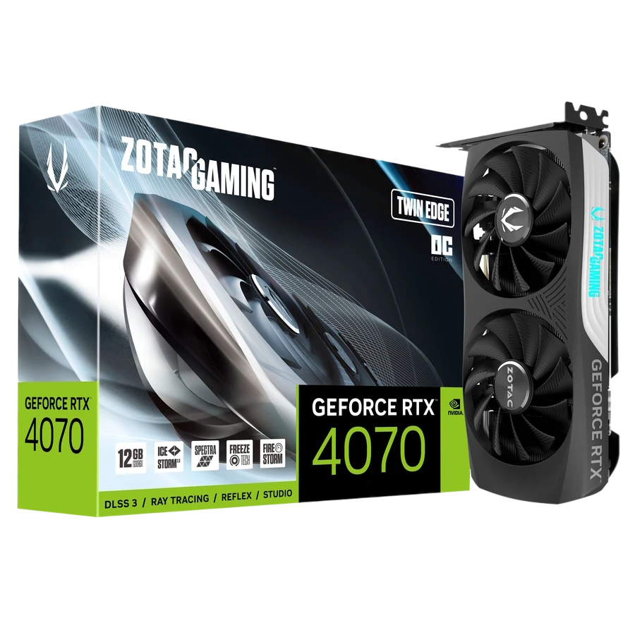 کارت گرافیک زوتک RTX 4070 TWIN Edge OC 12GB