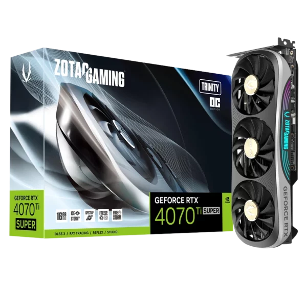 کارت گرافیک زوتک RTX 4070 Ti Super Trinity OC 16GB