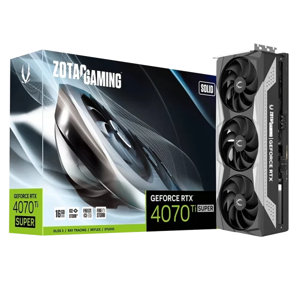 کارت گرافیک زوتک ZOTAC RTX 4070 Ti SUPER SOLID 16GB