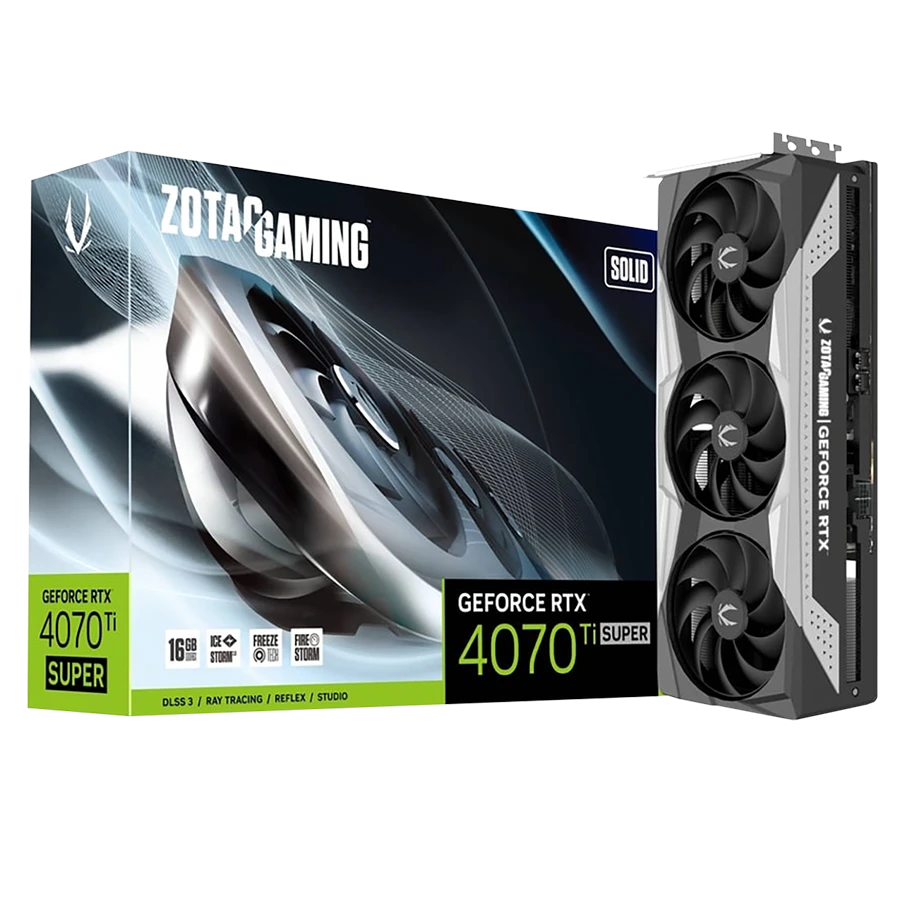 کارت گرافیک زوتک ZOTAC RTX 4070 Ti SUPER SOLID 16GB