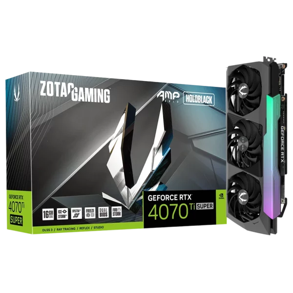 کارت گرافیک زوتک RTX 4070 Ti Super AMP HOLO 16GB