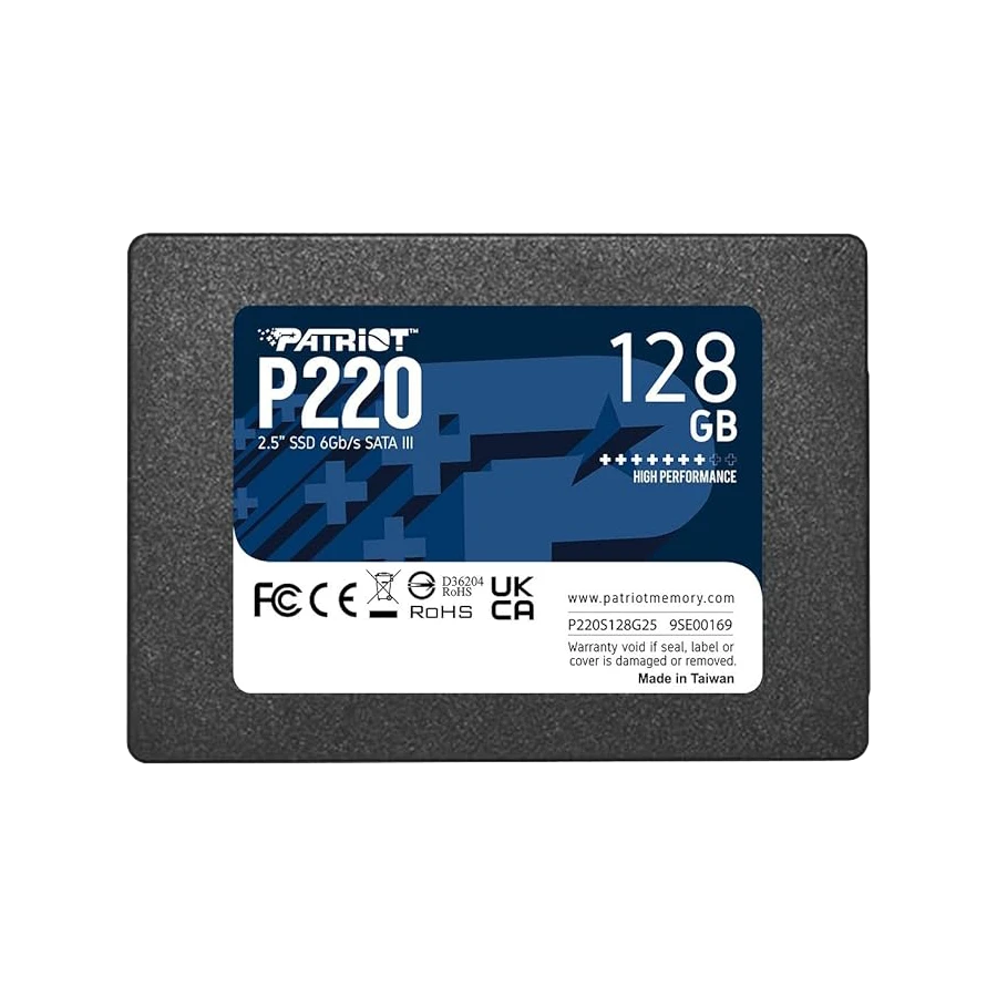 SSD پتریوت مدل Patriot P220 SATA III 128GB