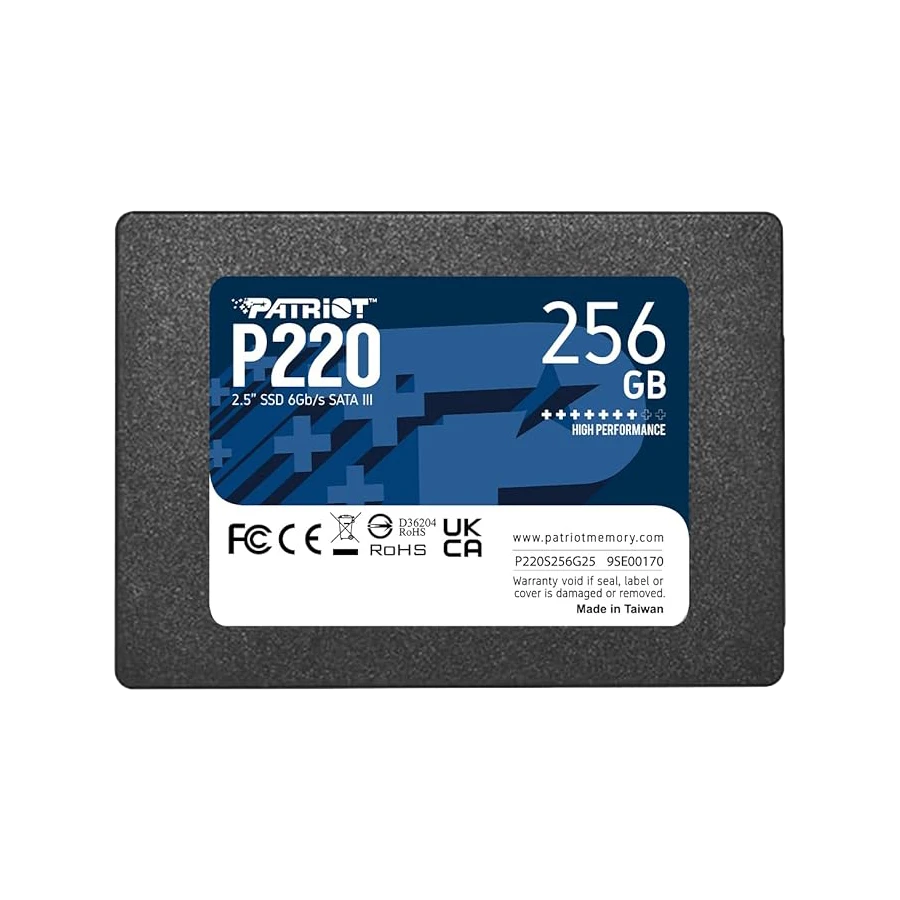 SSD پتریوت مدل Patriot P220 SATA III 256GB