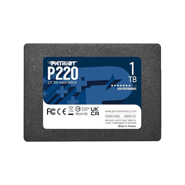 SSD پتریوت مدل Patriot P220 SATA III 1TB