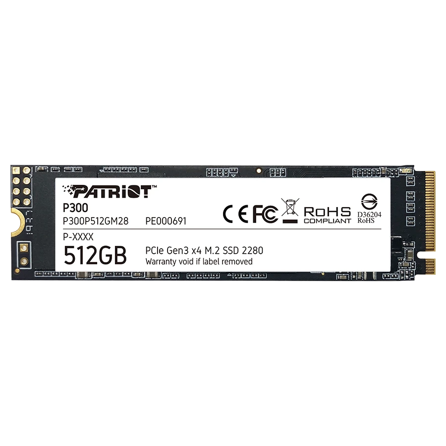 SSD پاتریوت مدل Patriot P300 PCIe M.2 512GB