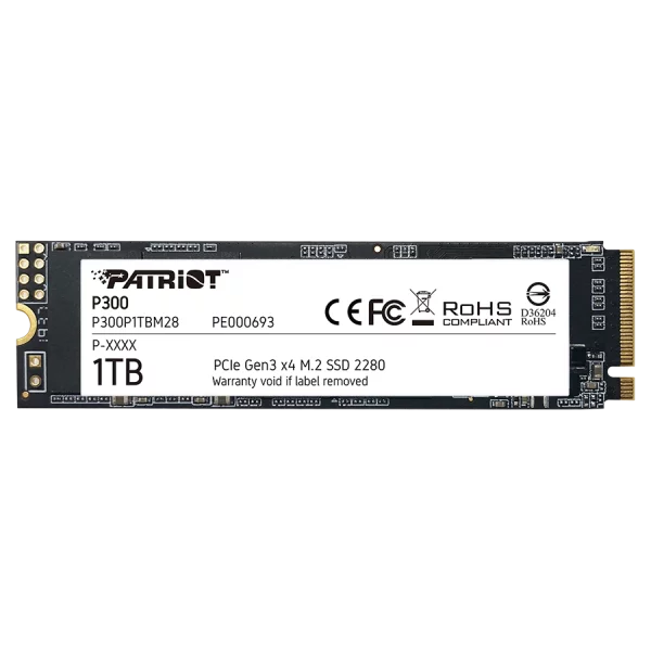 SSD پاتریوت مدل Patriot P300 PCIe M.2 1TB