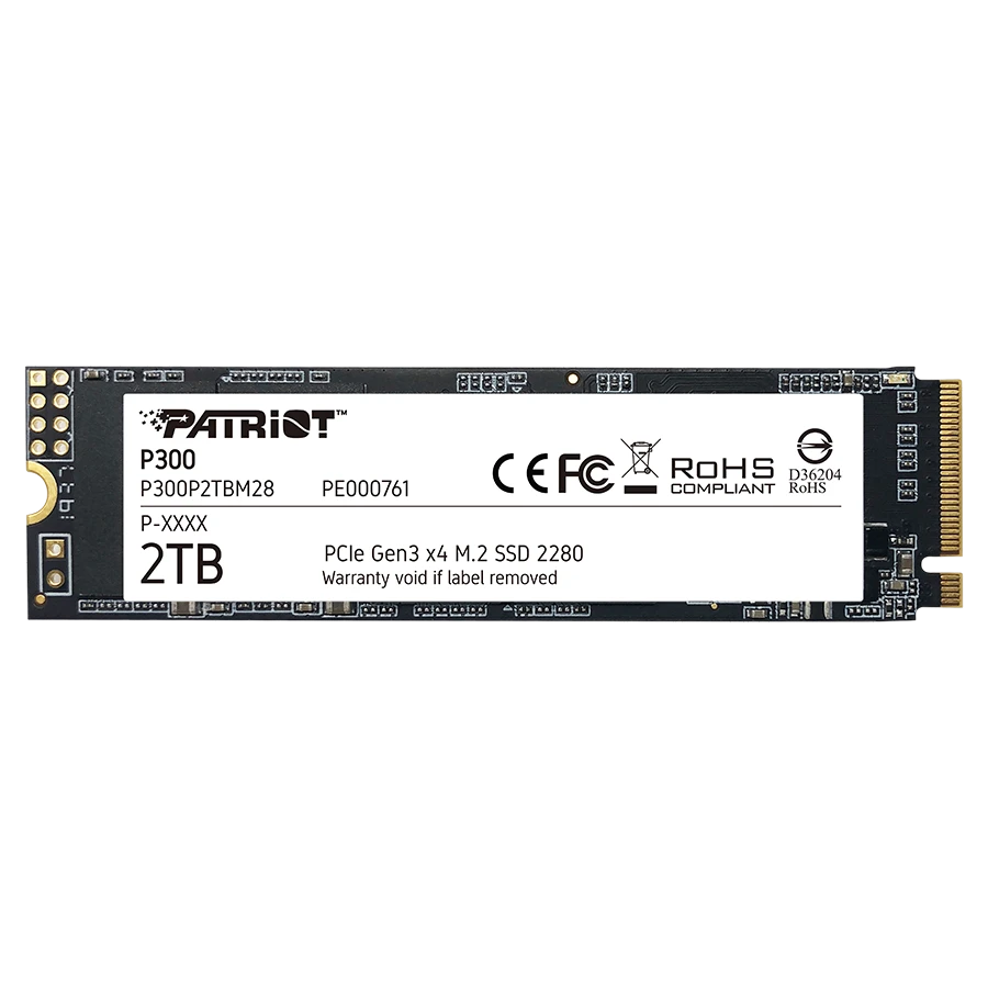 SSD پاتریوت مدل Patriot P300 PCIe M.2 2TB