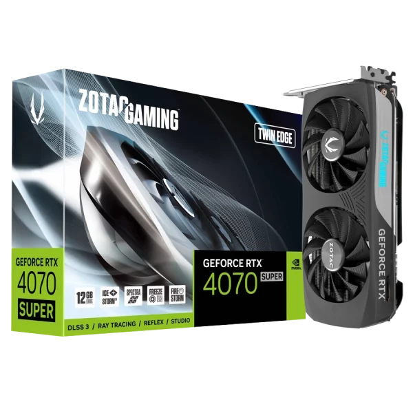 کارت گرافیک زوتک ZOTAC RTX 4070 Super Twin Edge 12GB