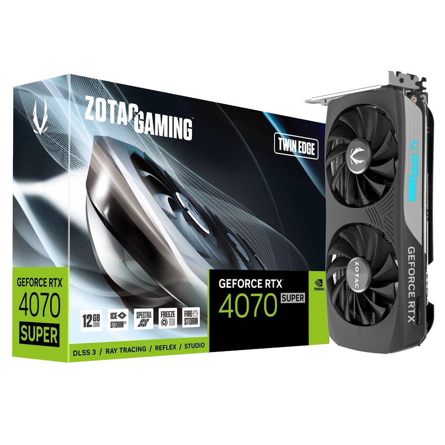 کارت گرافیک زوتک ZOTAC RTX 4070 Super Twin Edge 12GB