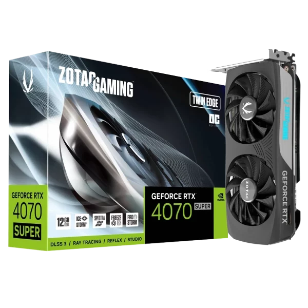 کارت گرافیک زوتک RTX 4070 Super Twin Edge OC 12GB