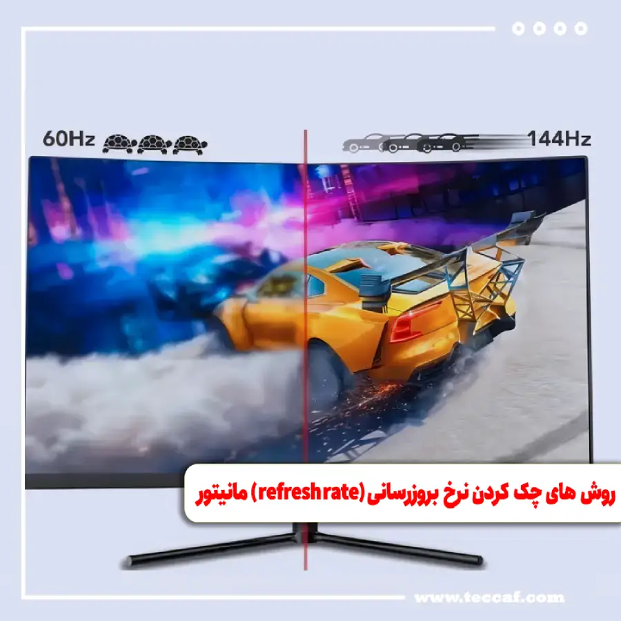 روش های چک کردن نرخ بروزرسانی (refresh rate) مانیتور