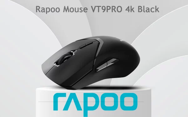 موس رپو mouse rapoo VT9PRO 4k مشکی