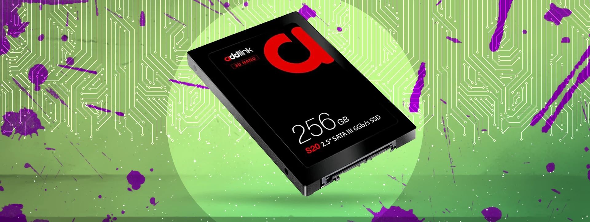 SSD ادلینک مدل Addlink S20 SATA 256GB