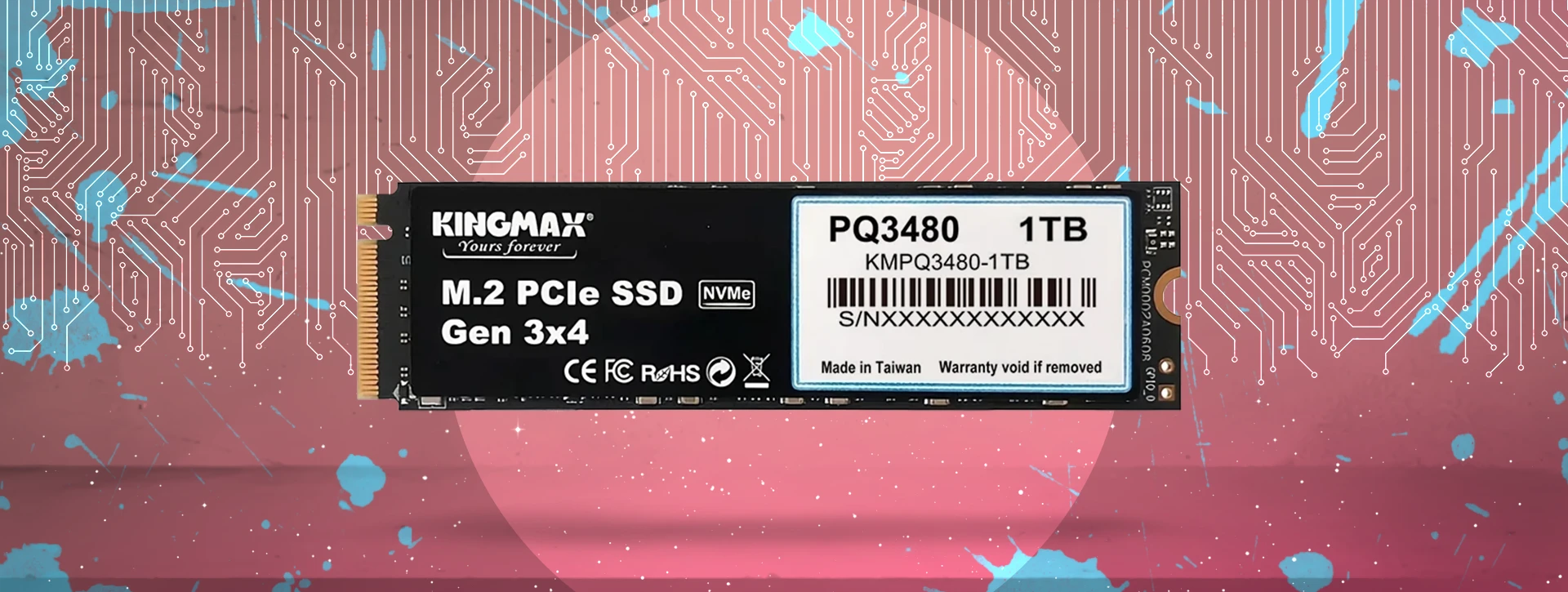 SSD کینگ مکس مدل PQ3480 M.2 NVMe 1TB