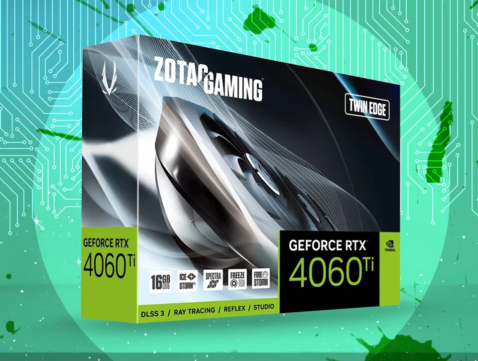 کارت گرافیک زوتک RTX 4060 Ti TWIN Edge 16GB