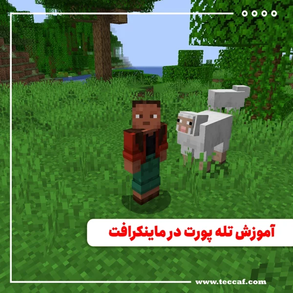 آموزش تله پورت در ماینکرافت