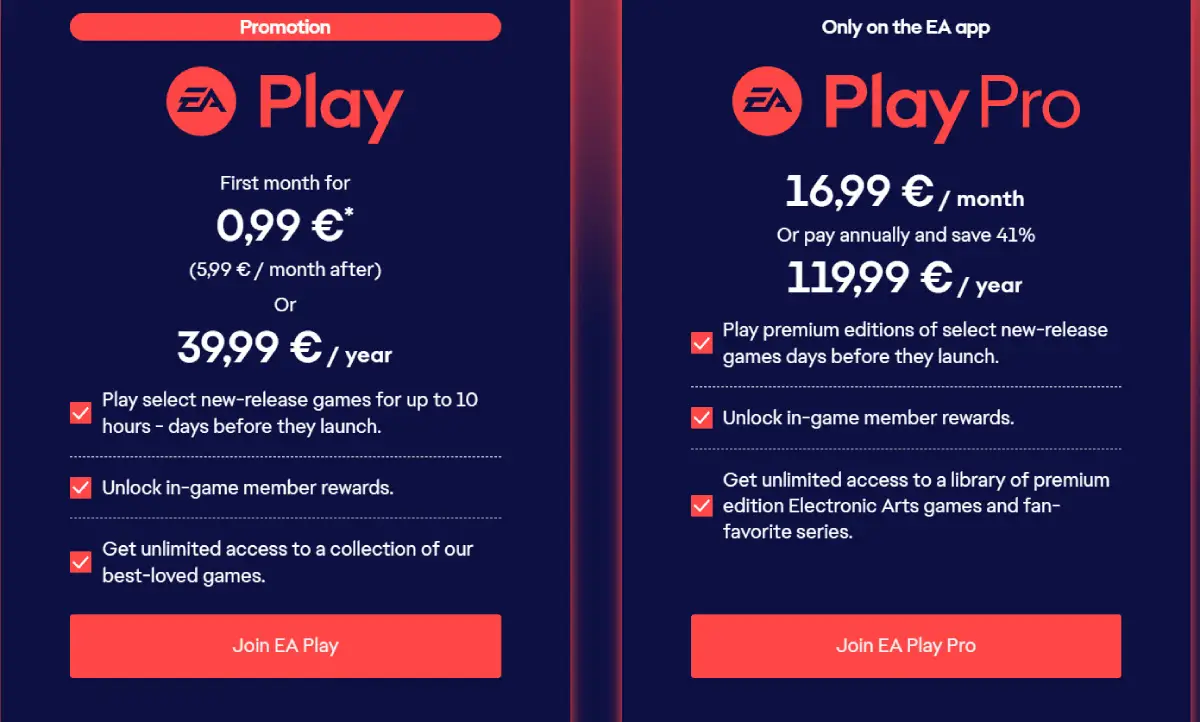 سرویس EA Play چیست و تفاوت آن با Ea Play Pro چیست