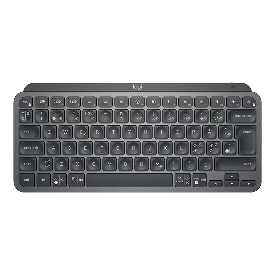 کیبورد بی سیم لاجیتک Logitech MX Keys Mini Graphite