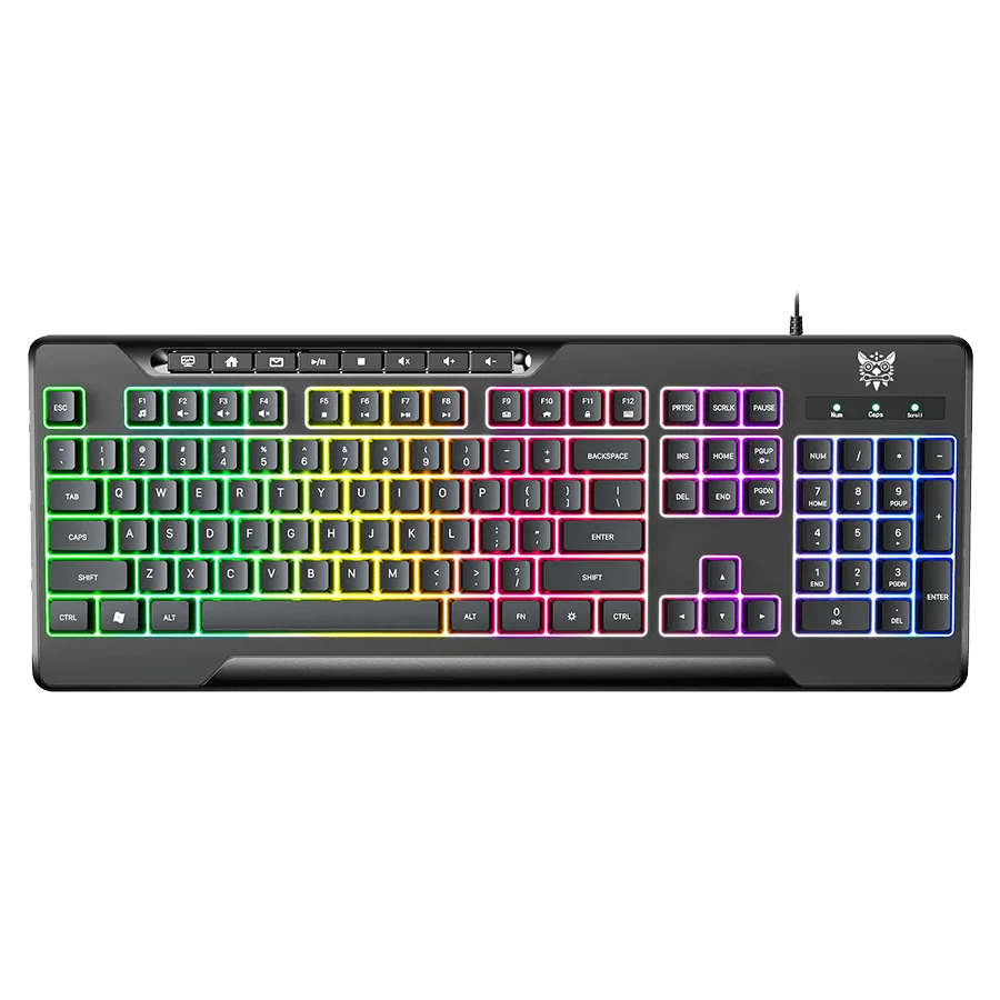 کیبورد گیمینگ اونیکوما ONIKUMA G32 Matte Black Full Size RGB