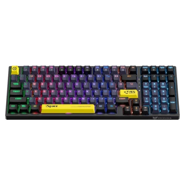 کیبورد گیمینگ اونیکوما ONIKUMA G38 Full Mechanical RGB Black