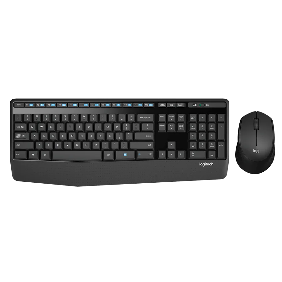 ست کیبورد و موس بی سیم لاجیتک Logitech MK345 Comfort Wireless Black