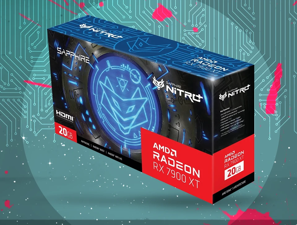 کارت گرافیک سافایر NITRO+ AMD Radeon RX 7900 XT Vapor-X 20GB