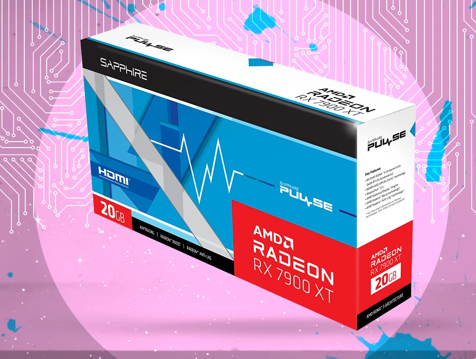 کارت گرافیک سافایر PULSE AMD Radeon RX 7900 XT 20GB