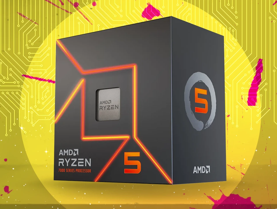 پردازنده AMD بدون باکس مدل Ryzen 5 7500F