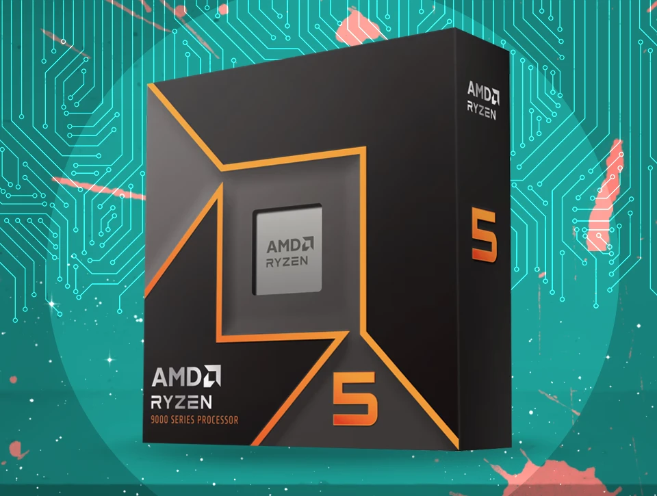 پردازنده AMD مدل Ryzen 5 9600X BOX