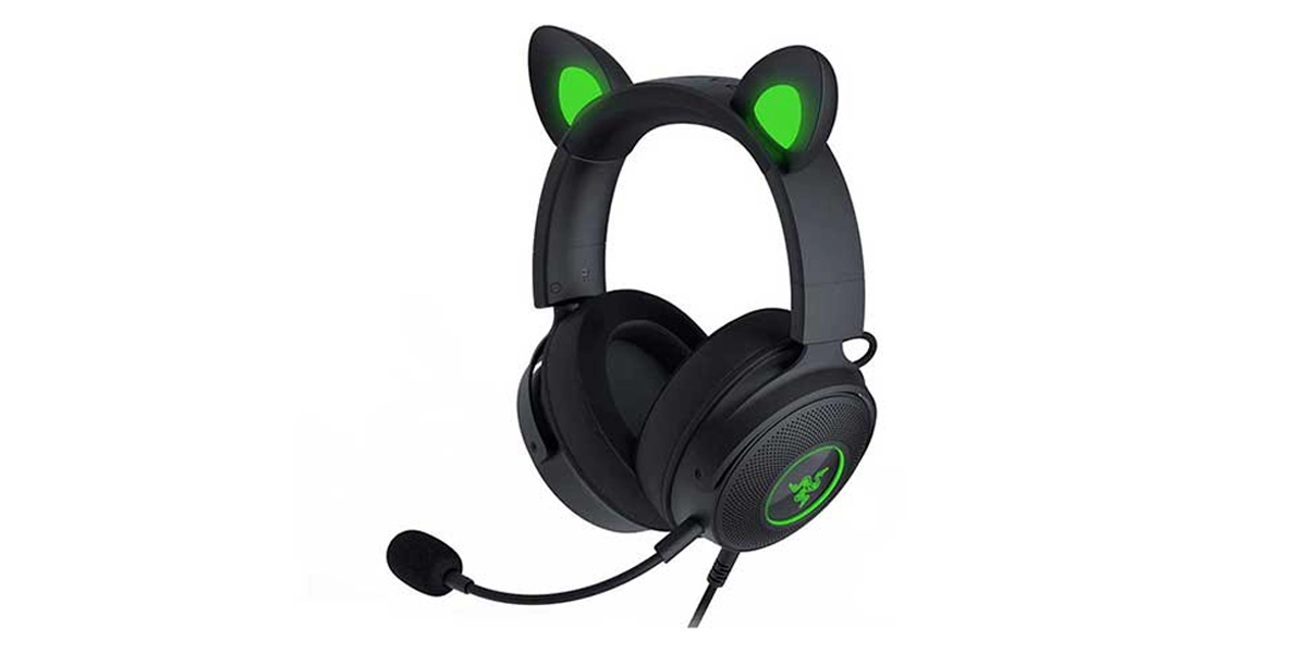 هدست گیمینگ ریزر مدل RAZER KRAKEN KITTY V2 PRO Black