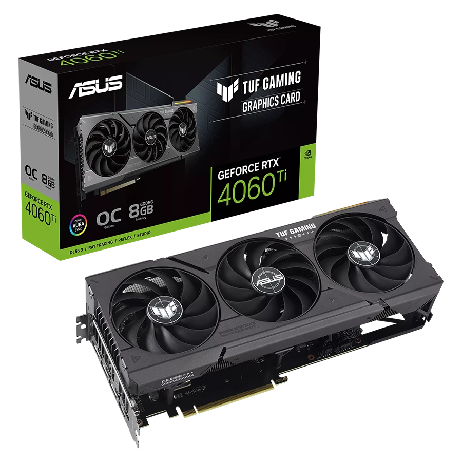 کارت گرافیک ایسوس TUF Gaming RTX 4060 Ti 8GB