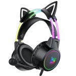 هدست گیمینگ اونیکوما ONIKUMA X15 Pro Cat Ears Black