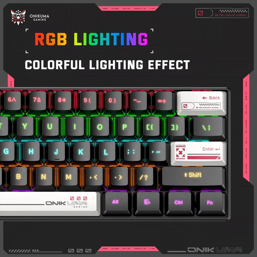 کیبورد گیمینگ مکانیکال اونیکوما ONIKUMA G55 Full Mechanical RGB