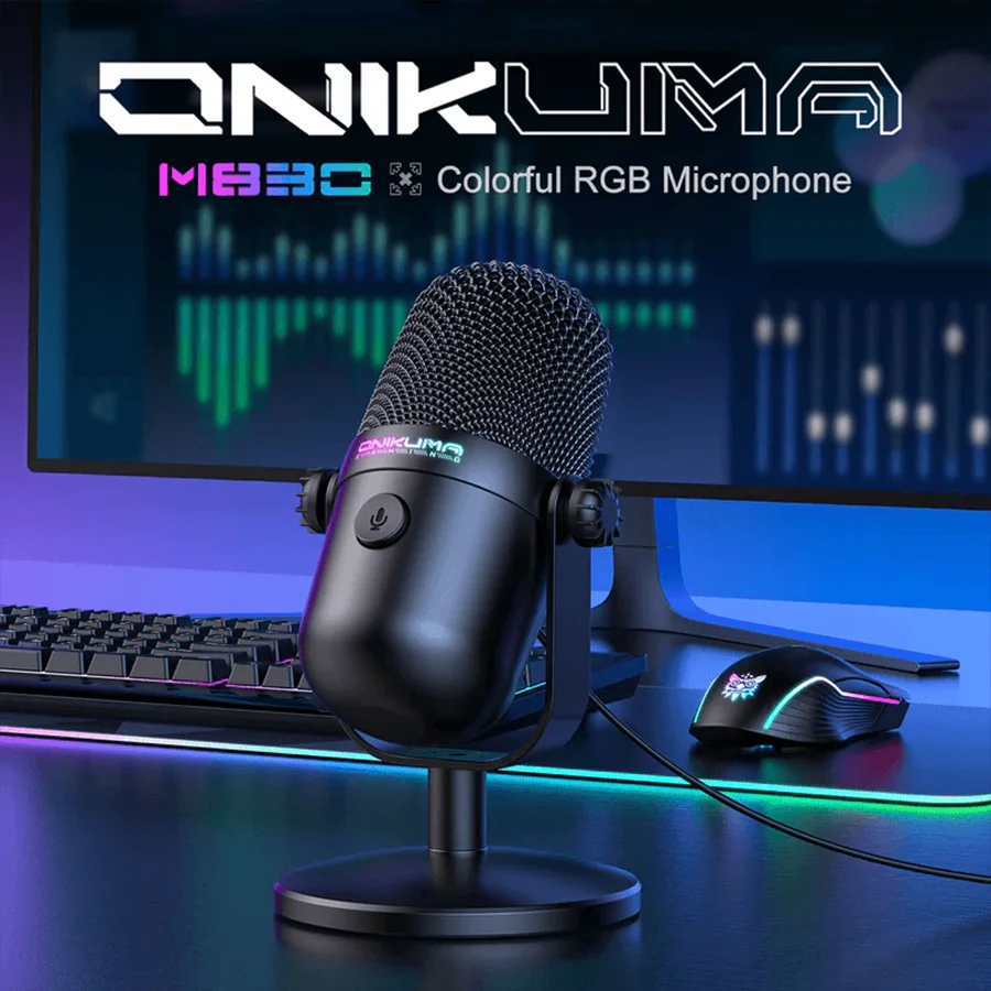 میکروفون گیمینگ حرفه ایی اونیکوما ONIKUMA M830 Black