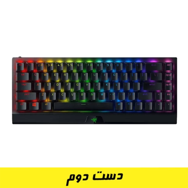 کيبورد گیمینگ ريزر Razer Blackwidow V3 Mini Yellow Switch (دست دوم)