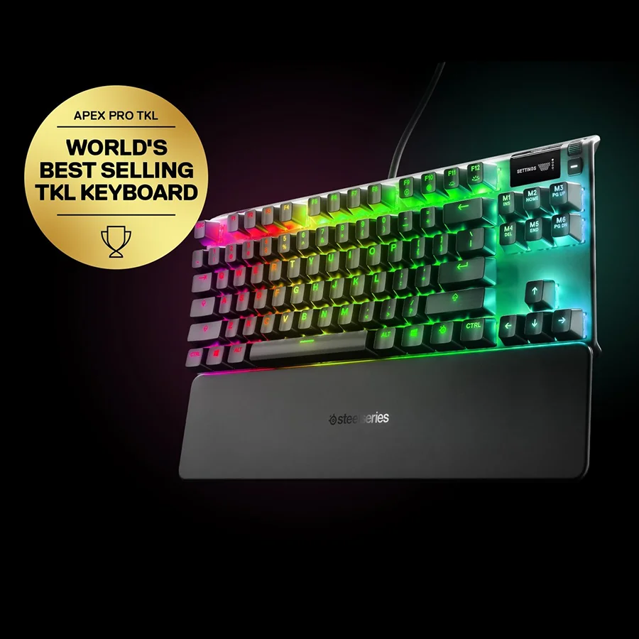 کیبورد گیمینگ استیل سریز SteelSeries Apex Pro TKL