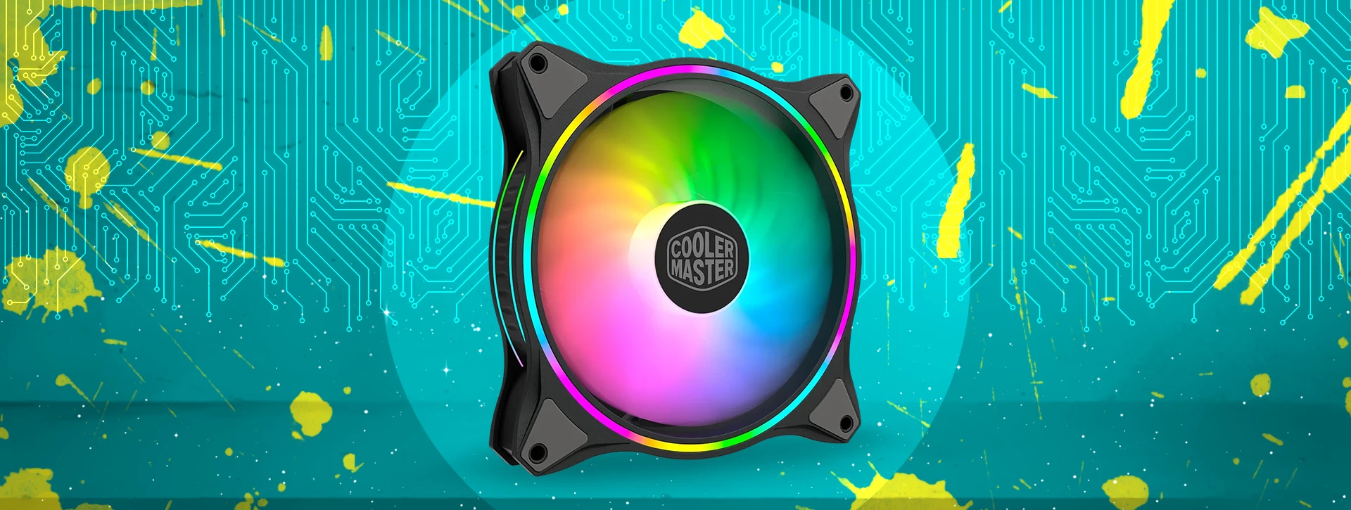 فن کیس کولر مستر COOLERMASTER MASTERFAN MF140 Halo