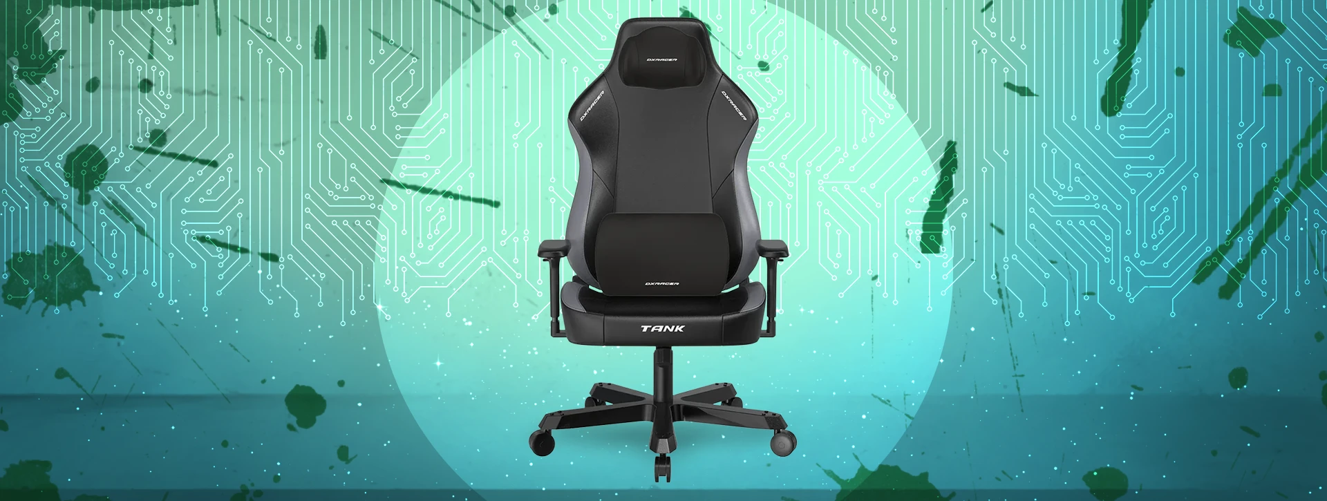 صندلی گیمینگ دی ایکس ریسر Dxracer Tank Series 2025 Black Gray