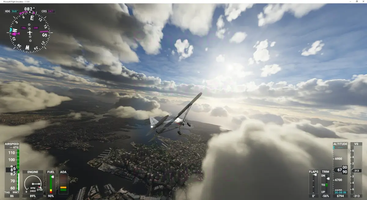 نگاهی به Microsoft Flight Simulator