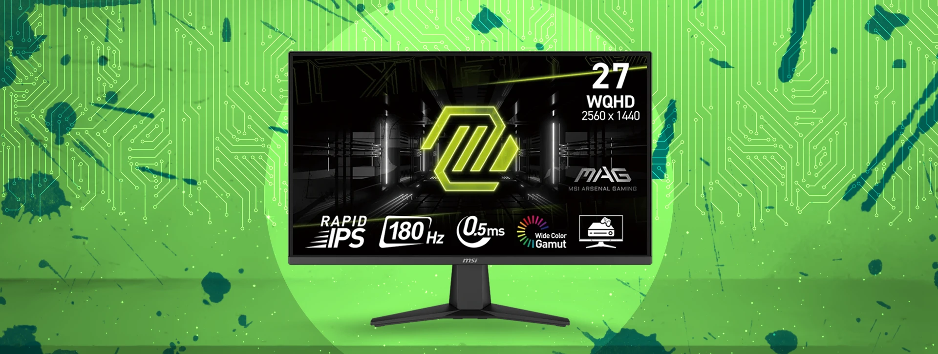 مانیتور گیمینگ 27 اینچ ام اس آی MSI MAG 275QF